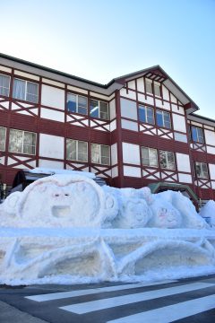 雪像（黒部峡谷鉄道）