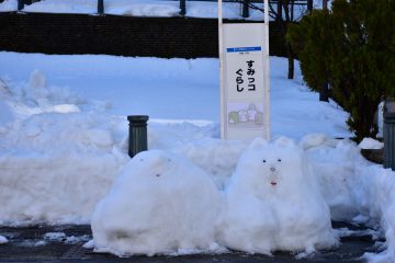 雪像（河鹿）