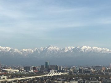 立山連峰2018.12.28の1