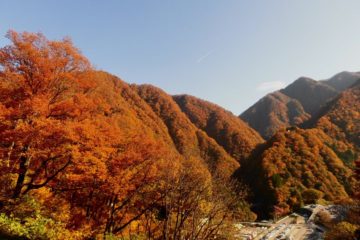 宇奈月温泉紅葉