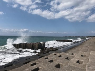 石田浜風景３月 その3