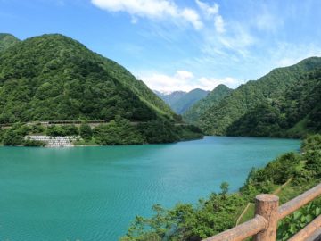 宇奈月ダム湖