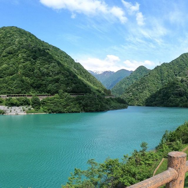 宇奈月ダム湖